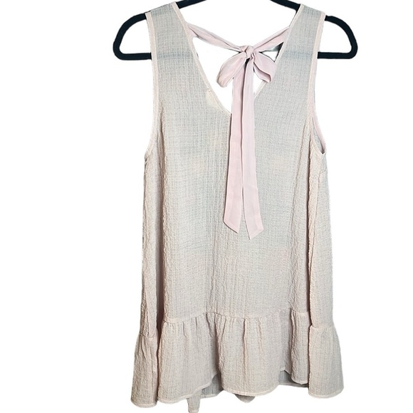 {Like New Entro Embroidered Pink Tunic Small} - Picture 3 of 5